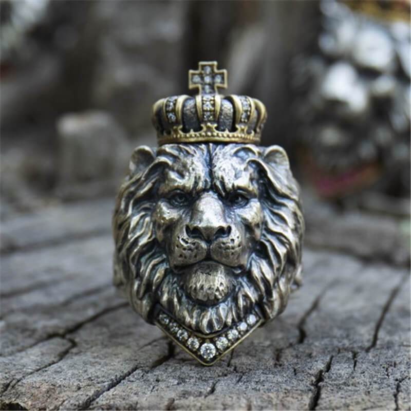 Atlas King Lion Ring