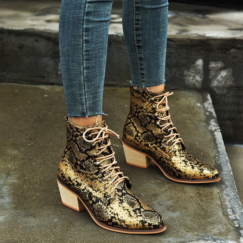 Calypso Pointed Ankle Boots