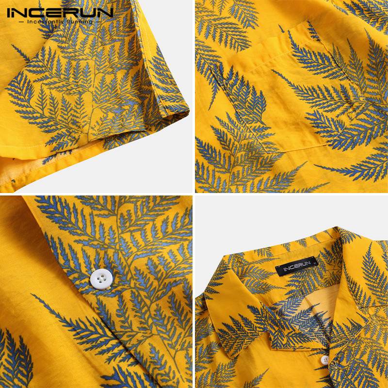 Tropical Fernn Printed Shirt