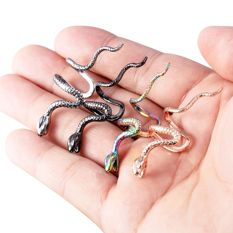 Melodieux Snake Clip On Earring