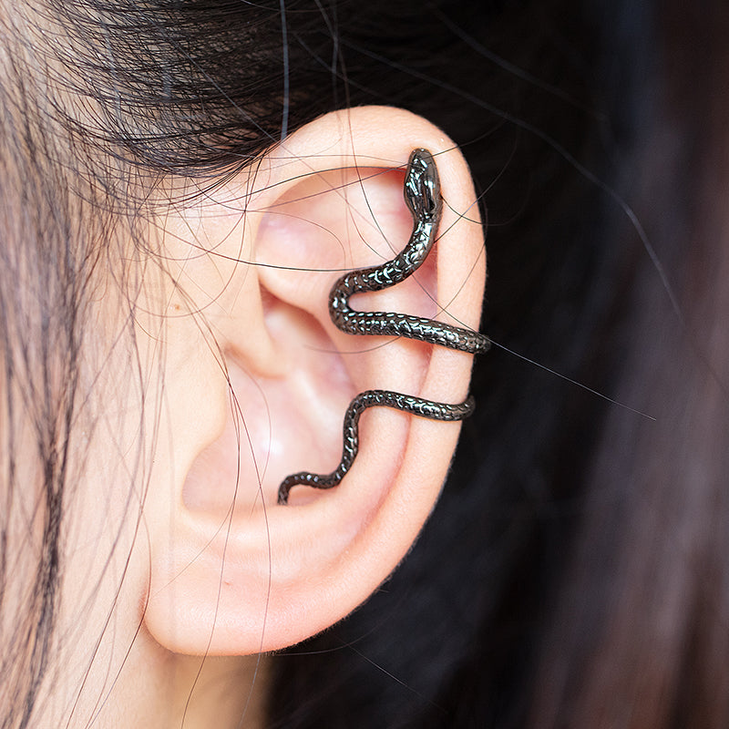 Melodieux Snake Clip On Earring