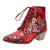 Aura Floral Ankle Boots
