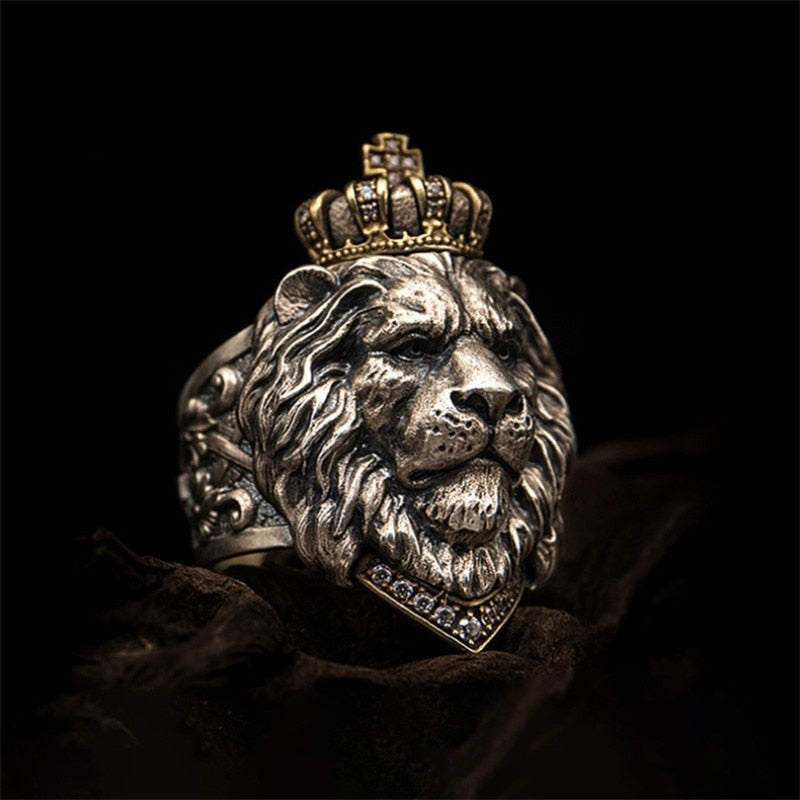 Atlas King Lion Ring