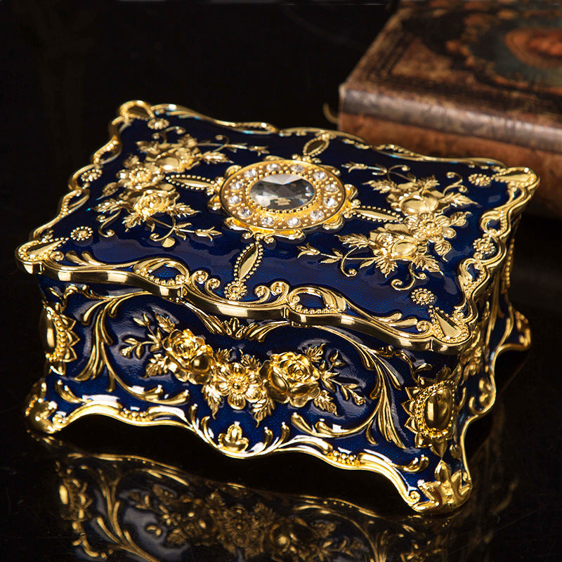 European Retro Jewelry Box