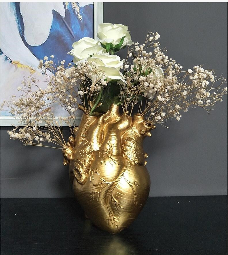 Anatomical Heart Shape Flower Vase