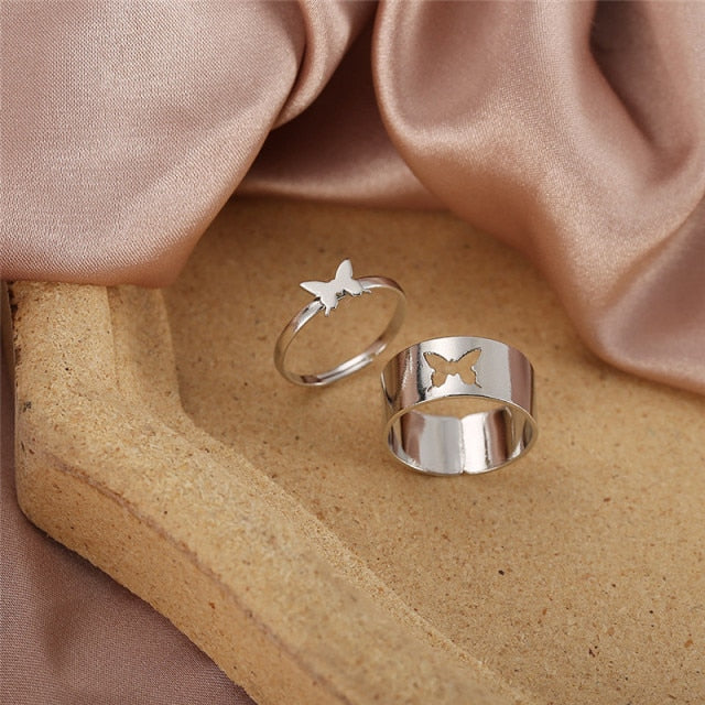 My Missing Piece Adjustable Ring Set