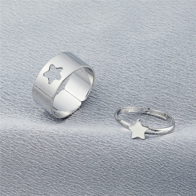 My Missing Piece Adjustable Ring Set