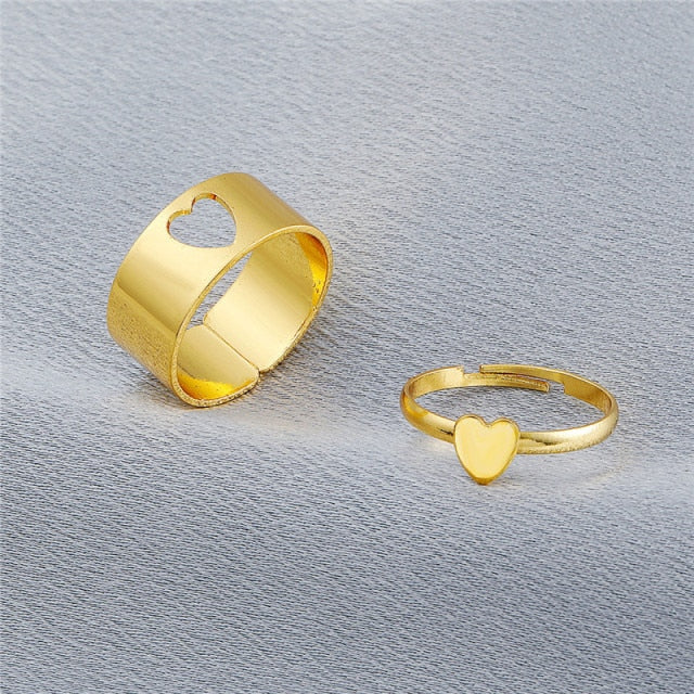 My Missing Piece Adjustable Ring Set