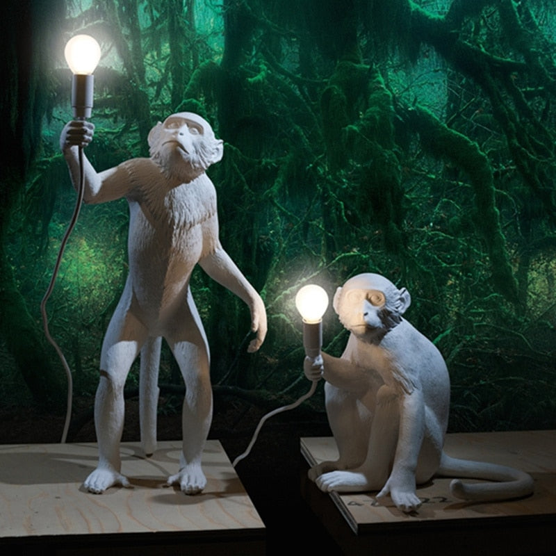 Monkey Floor Lamp