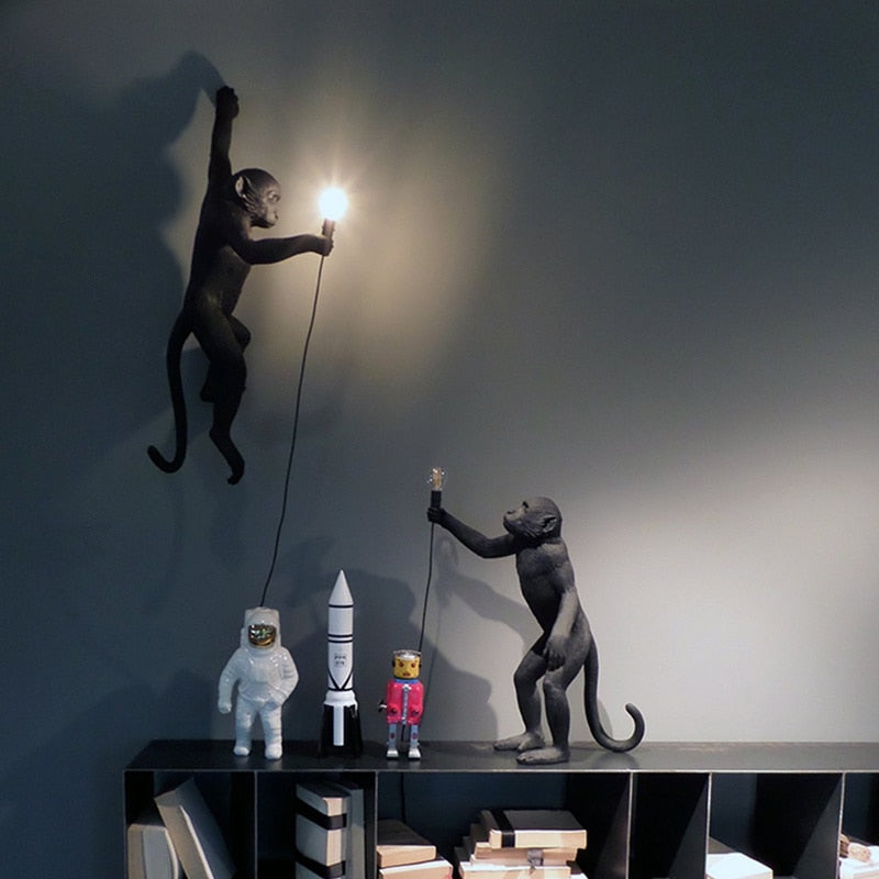 Monkey Floor Lamp