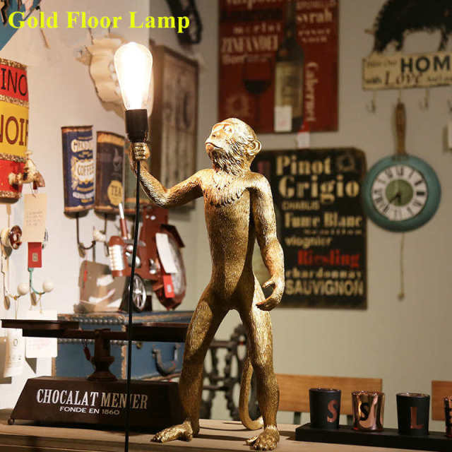 Monkey Floor Lamp