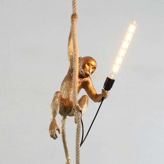 Monkey Floor Lamp