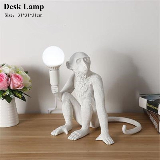 Monkey Floor Lamp
