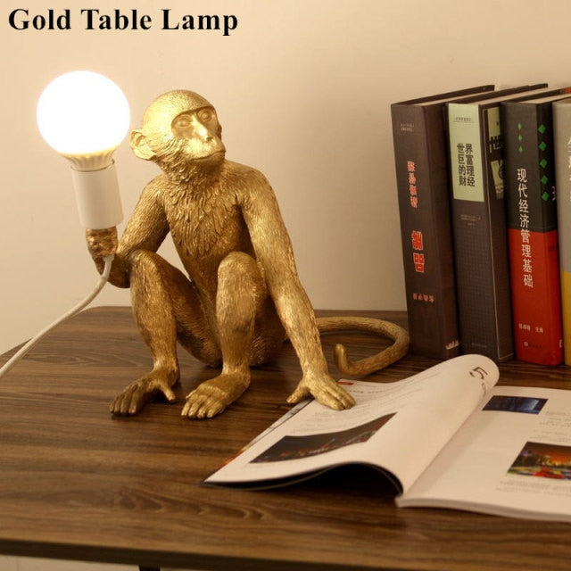 Monkey Floor Lamp