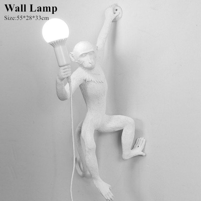 Monkey Floor Lamp