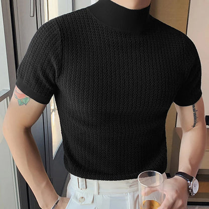 Direct Noble Elastic Turtleneck Shirt