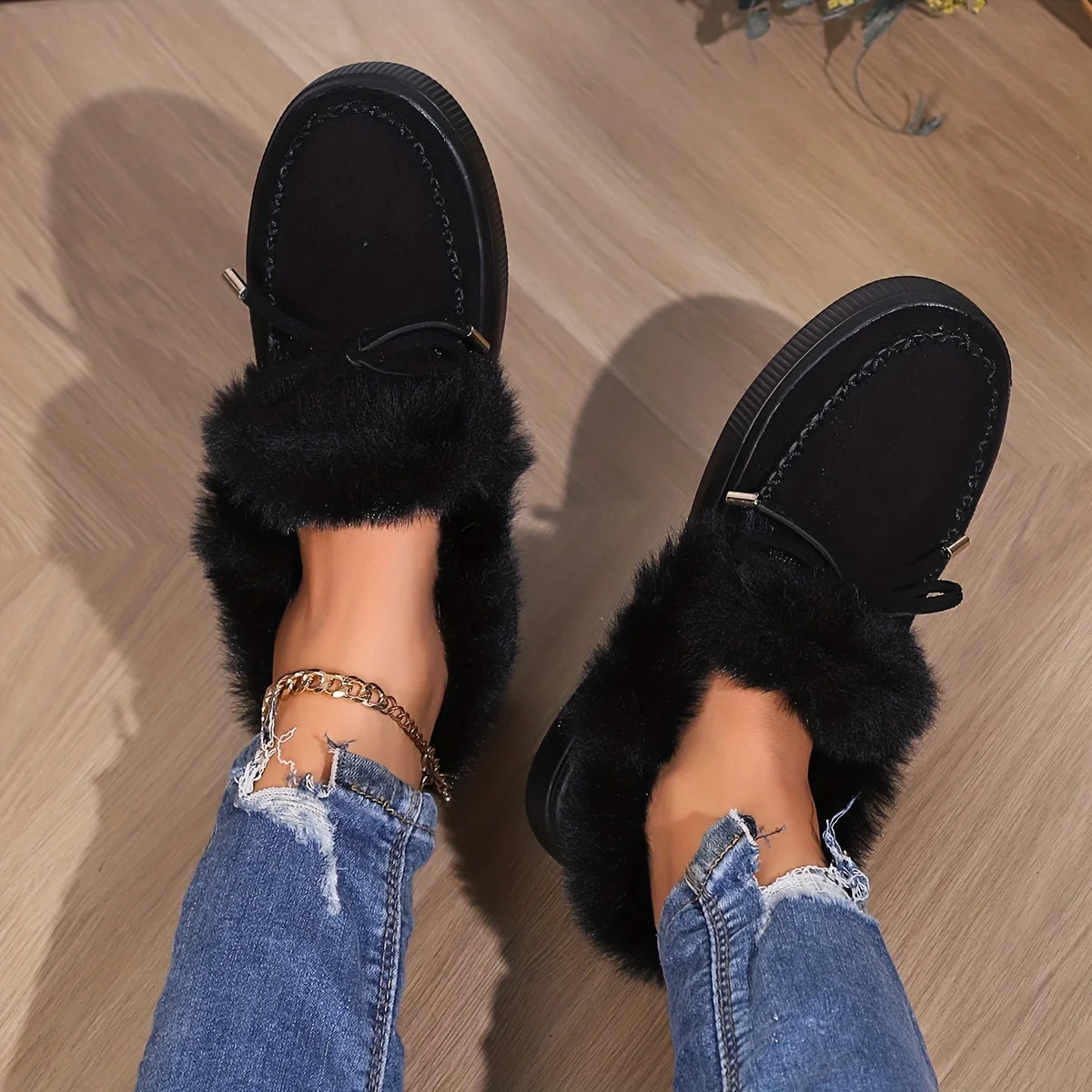 Direct Noble Cozy Winter Slip-ons