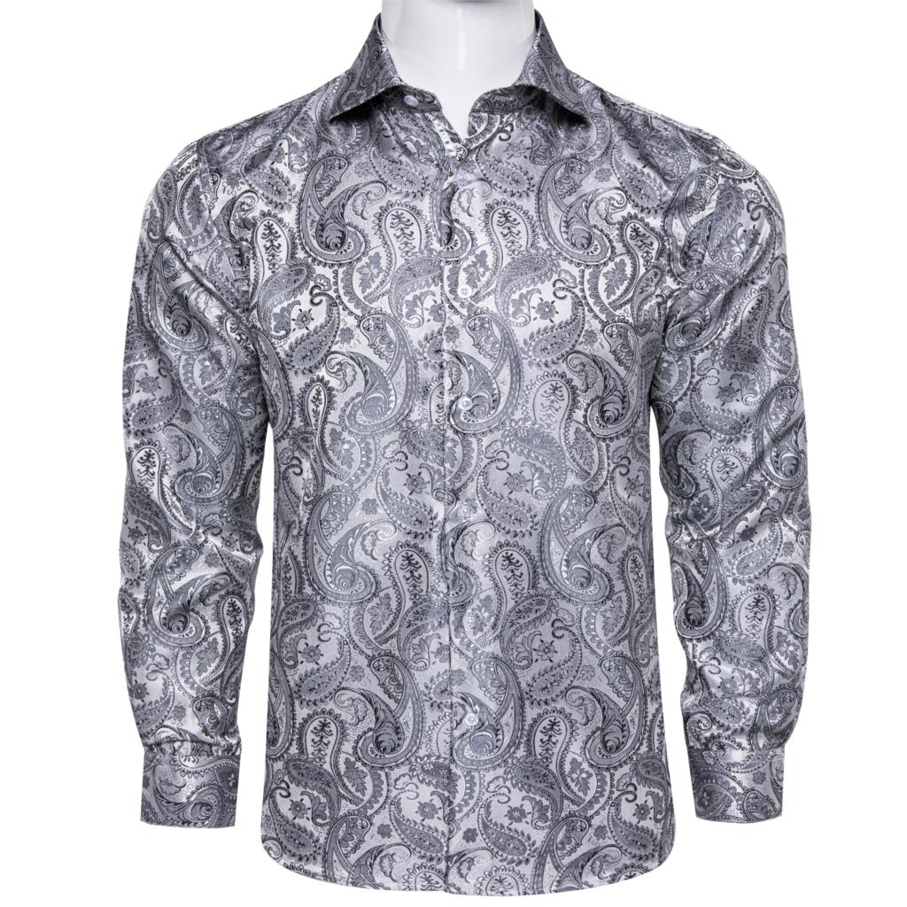 (Grey) Tron Royal Fit Men's Shirt