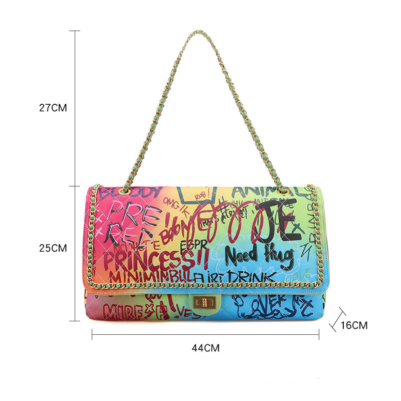 Direct Noble Luxe Graffiti Handbags