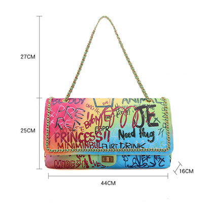 Direct Noble Luxe Graffiti Handbags