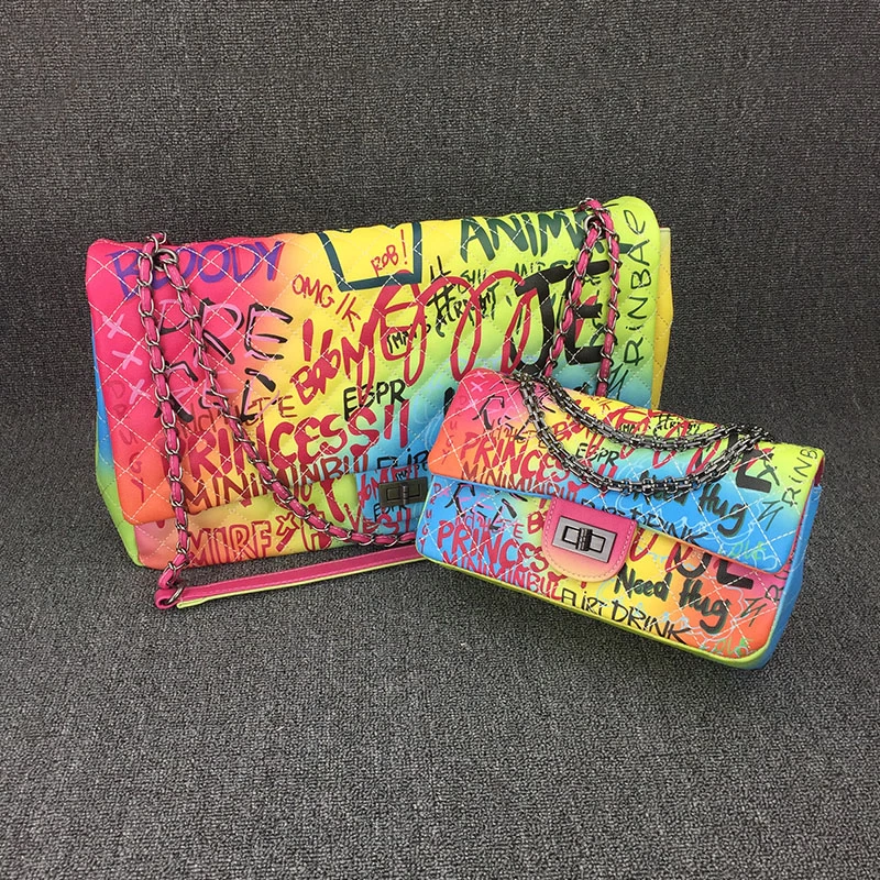 Direct Noble Luxe Graffiti Handbags