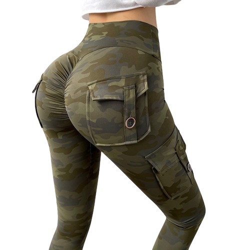 Plush Camo Yoga Pants