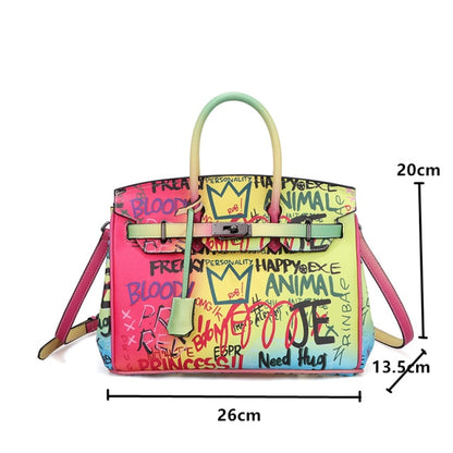 Direct Noble Luxe Graffiti Handbags