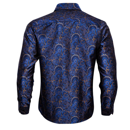 Tron Royal Fit Silk Shirt