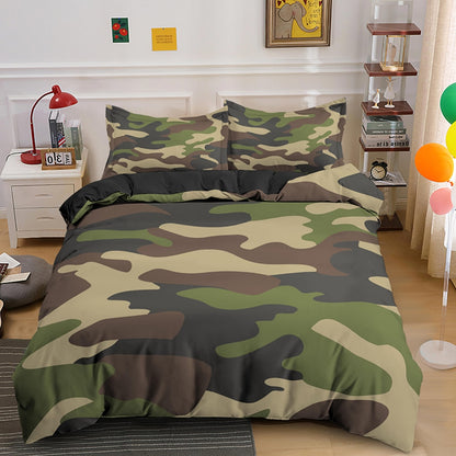 Camouflage Bedding Duvet Set