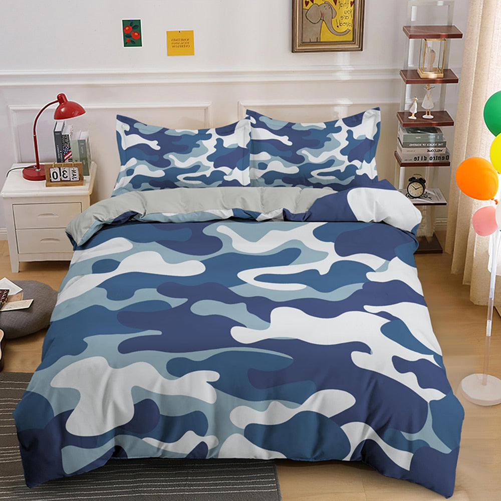 Camouflage Bedding Duvet Set