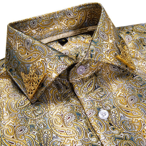 (Gold) Tron Royal Fit Men's Shirt