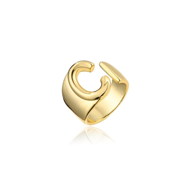 Direct Noble Custom Initial Letter Ring