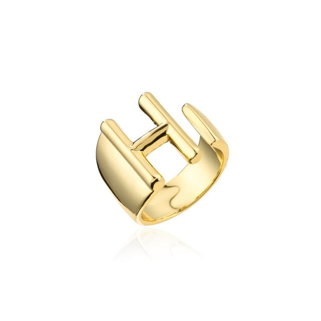 Direct Noble Custom Initial Letter Ring