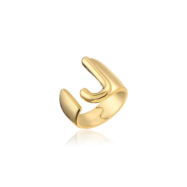 Direct Noble Custom Initial Letter Ring