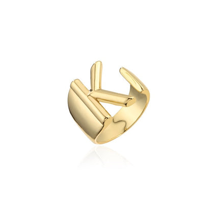 Direct Noble Custom Initial Letter Ring