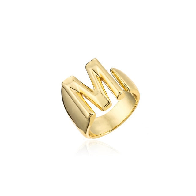 Direct Noble Custom Initial Letter Ring