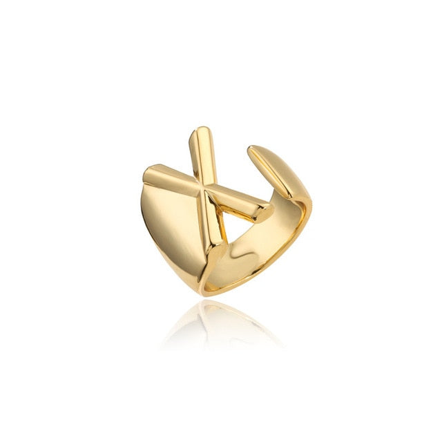 Direct Noble Custom Initial Letter Ring