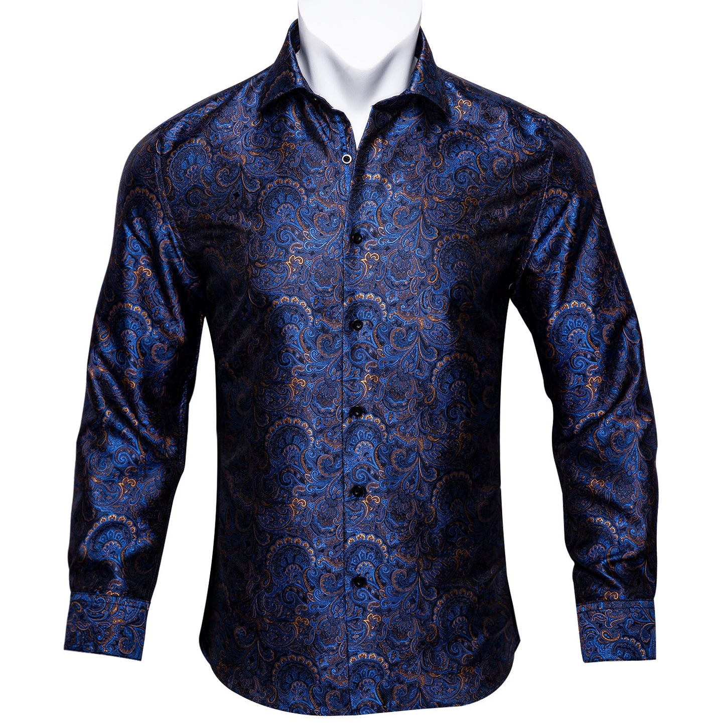 Tron Royal Fit Silk Shirt