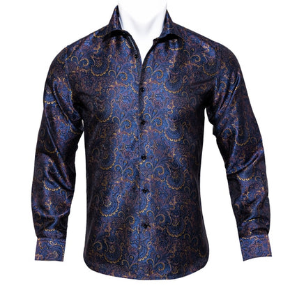 Tron Royal Fit Silk Shirt