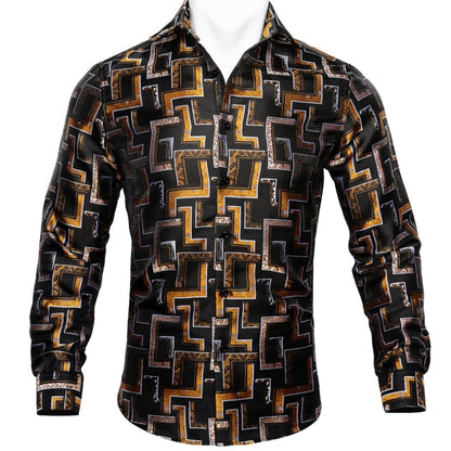 Tron Royal Fit Silk Shirt