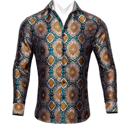 Tron Royal Fit Silk Shirt