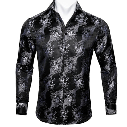 Tron Royal Fit Silk Shirt