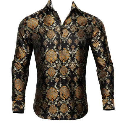 Tron Royal Fit Silk Shirt