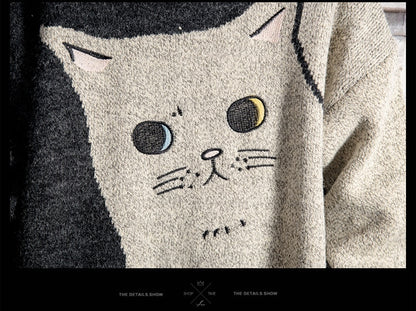 Taking a Look Cat Sweater