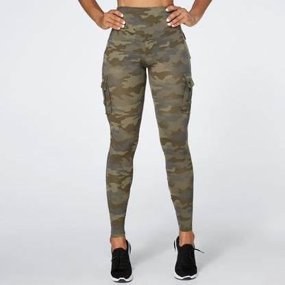 Plush Camo Yoga Pants