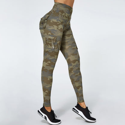 Plush Camo Yoga Pants