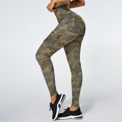 Plush Camo Yoga Pants