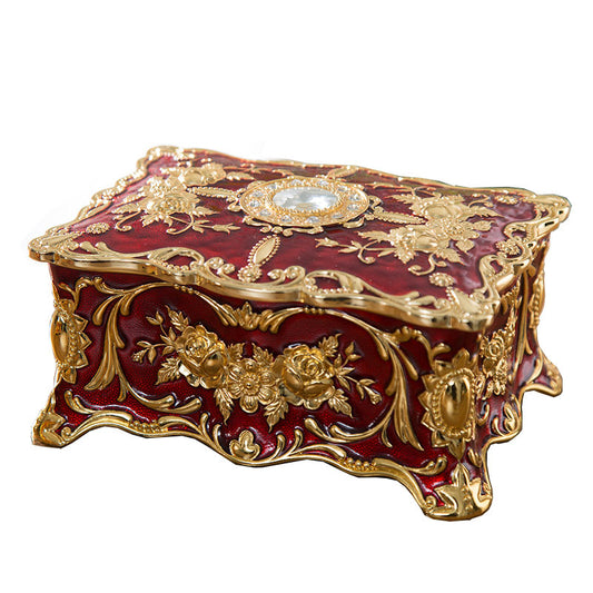 European Retro Jewelry Box