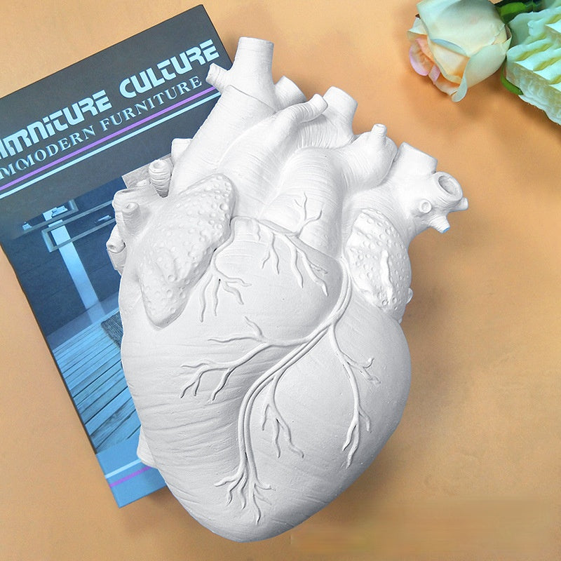 Anatomical Heart Shape Flower Vase